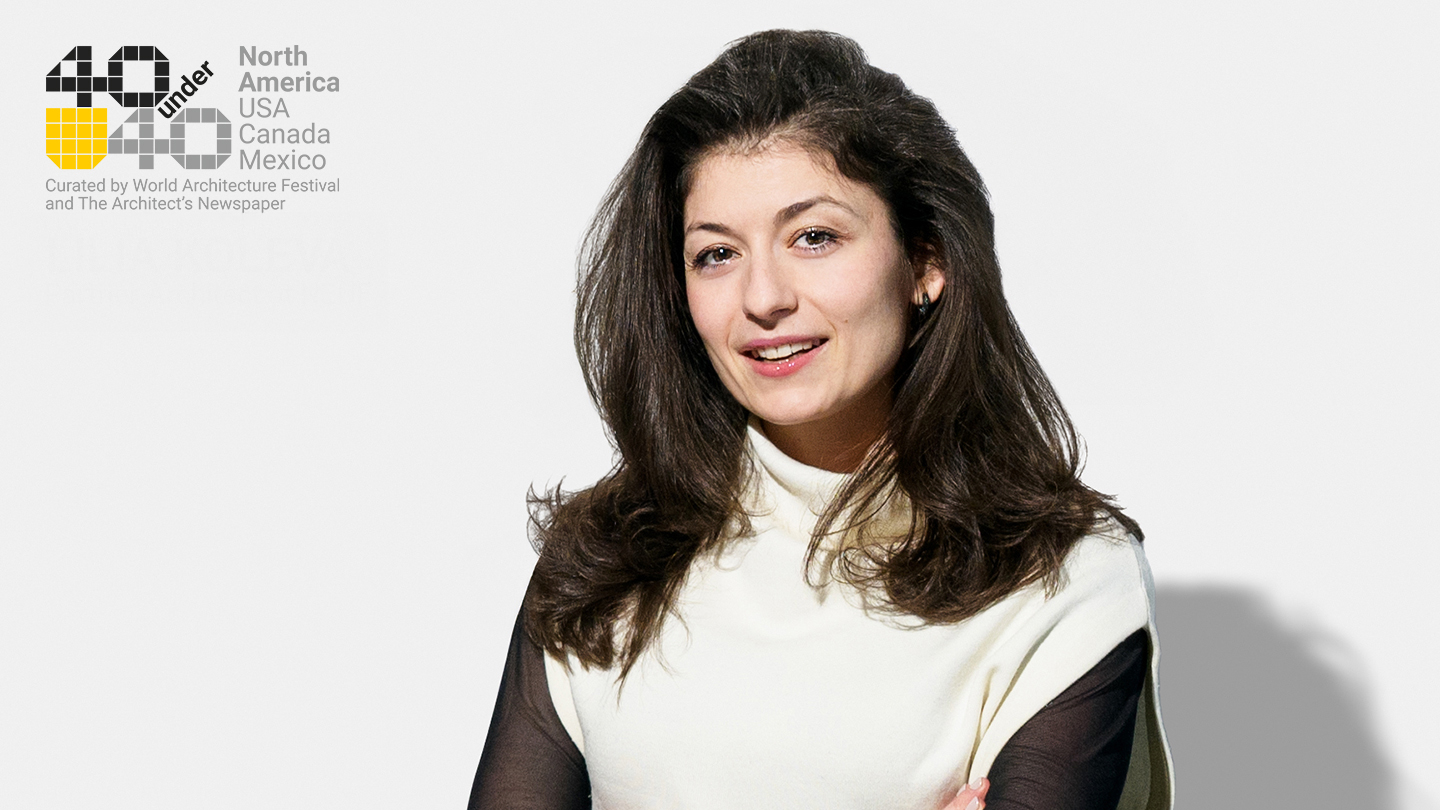 Lilia Koleva, honored as part of the WAF 40 Under 40.