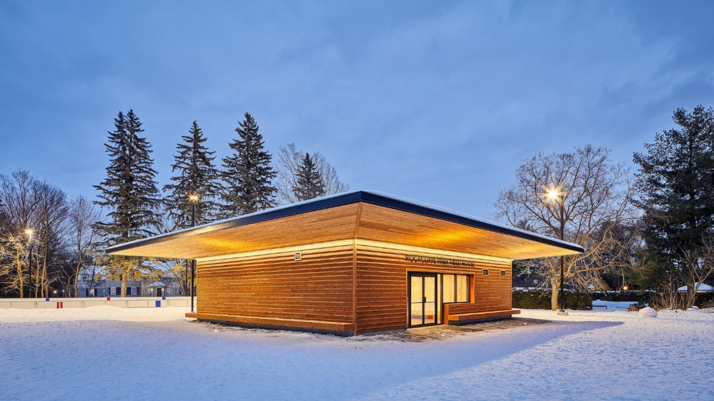 Le Rockcliffe Park Fieldhouse nominé pour le prix Urban Design Award de la Ville d’Ottawa